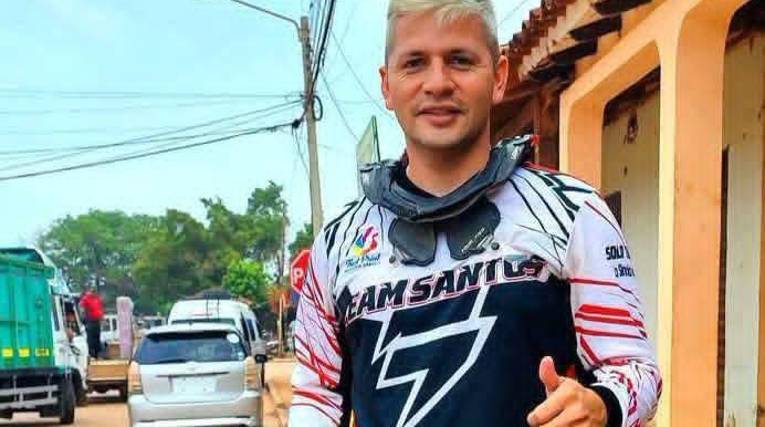 El piloto Nicolás Pérez, quien falleció el viernes en una prueba del GP Integración del Oriente.
