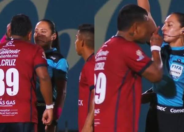Escándalo en México: jugador agrede a árbitra en el partido entre Tepatitlán y Cancún FC