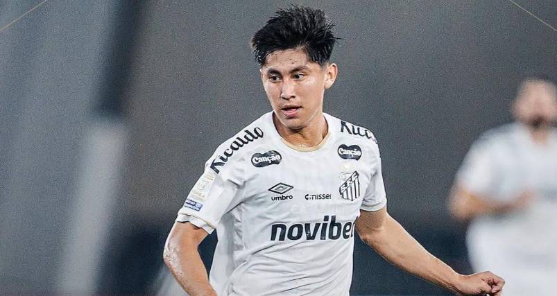 El mediocampista boliviano Miguel Terceros fue titular en la victoria del Santos ante Universidad Central.