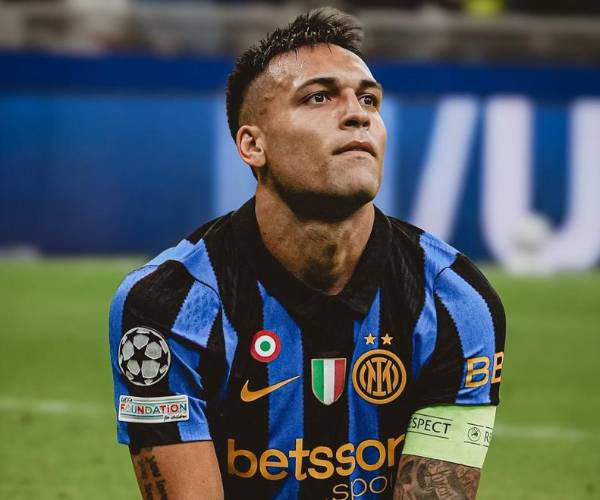 Lautaro Martínez estará un mes de baja por una lesión en el Inter de Milán