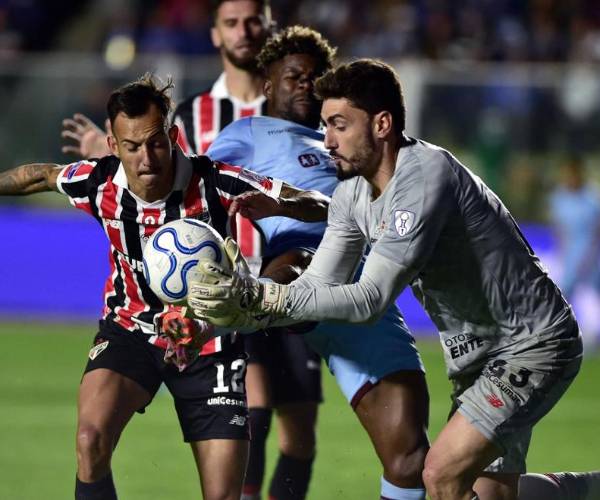 Bolívar se estrella ante el muro de Sao Paulo y se complica en la Copa Sudamericana