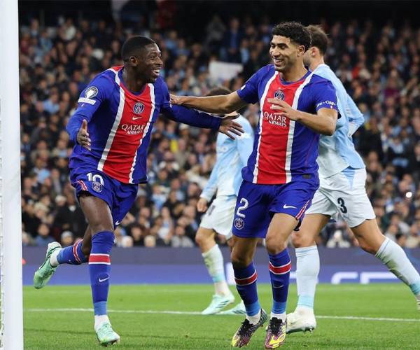El campeón PSG da un golpe de autoridad con triunfo en campo del City