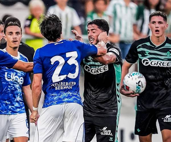 Video: Partido amistoso entre Betis y Como termina en pelea campal