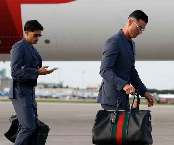 Portugal llegó a Estados Unidos liderada por Cristiano para disputar el Mundial