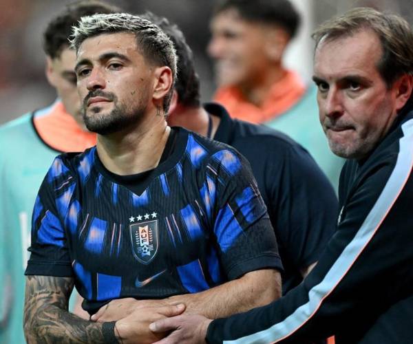 De Arrascaeta sufre grave fractura de la muñeca y será baja en el Flamengo