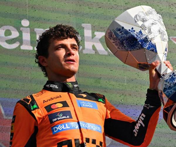 Lando Norris se quedó con la victoria en el Gran Premio de Países Bajos
