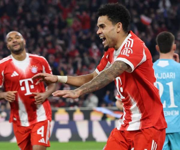 Un hat-trick del imparable Luis Díaz permite al Bayern Múnich recuperar ritmo
