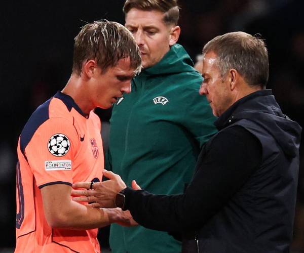 Dembélé y Olmo se lesionan en primer tiempo del duelo entre PSG y Barsa