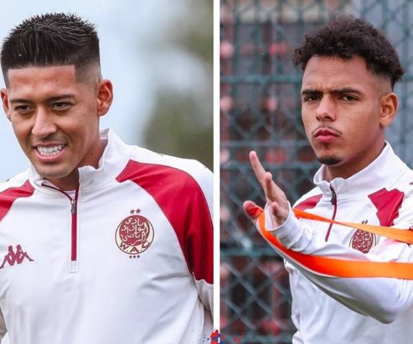 Ramiro Vaca y Moisés Paniagua debutaron como titulares en el Wydad AC