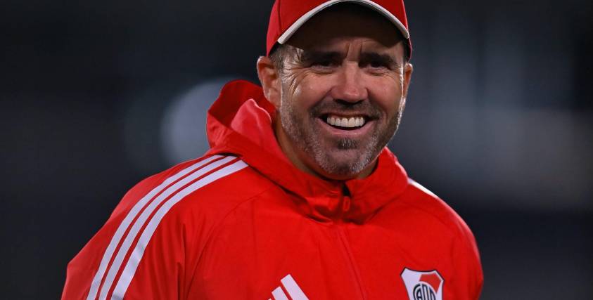 Eduardo Coudet, exentrenador de River Plate.
