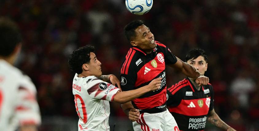 Incidencia de la semifinal de vuelta entre Flamengo y Estudiantes de La Plata.