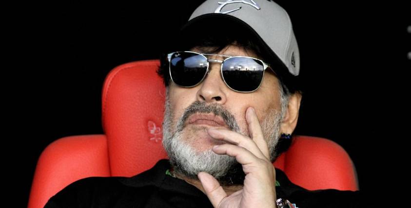 Diego Armando Maradona, exjugador y exentrenador de la selección de Argentina.