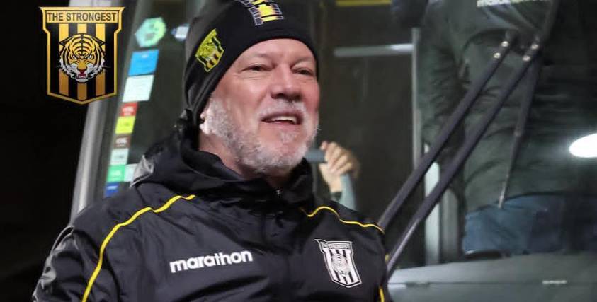 Antonio Carlos Zago, entrenador de The Strongest.