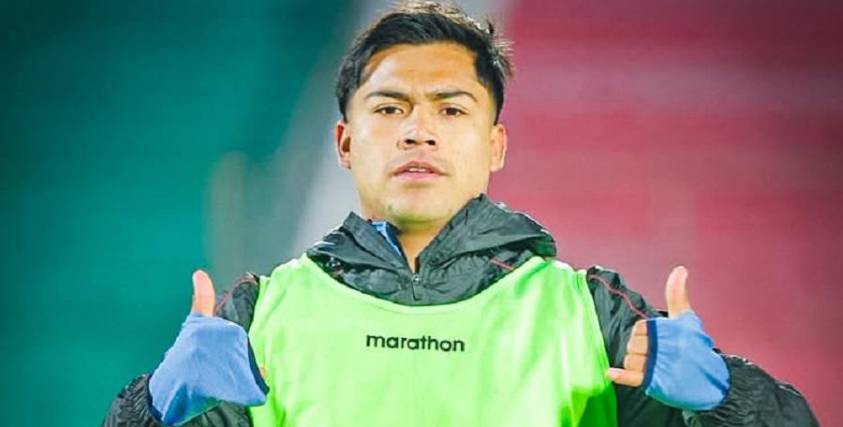 Jhon Velásquez, jugador de Bolívar.
