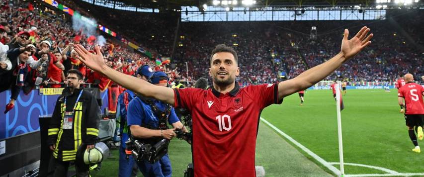 Video: Nedim Bajrami marcó el gol más rápido en la historia de la Eurocopa