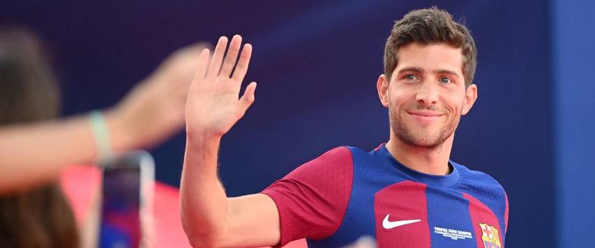 Sergi Roberto deja el Barcelona después de 14 temporadas como jugador culé