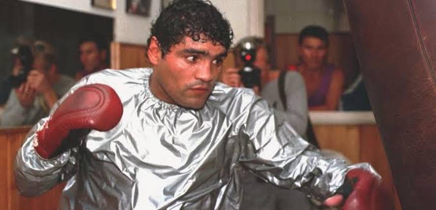 El boxeador argentino Jorge ‘Locomotora’ Castro. 