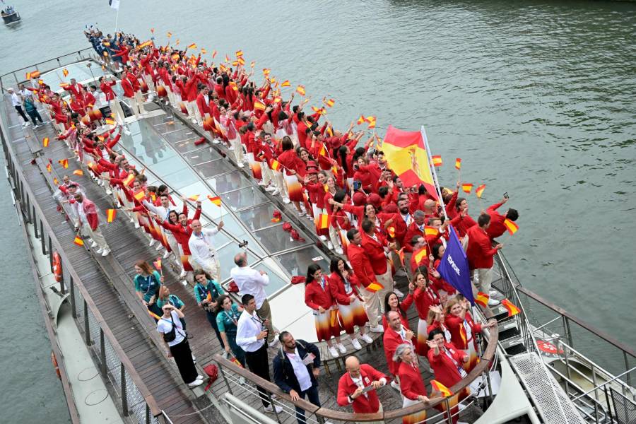 La delegación española estuvo entre las más aplaudidas