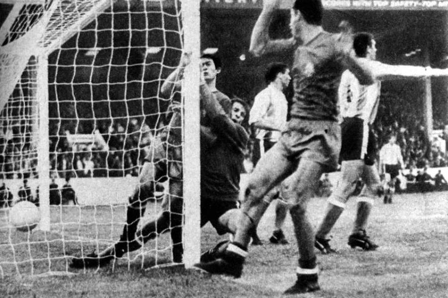 Incidencia del duelo entre España y Argentina en el Mundial 1966.