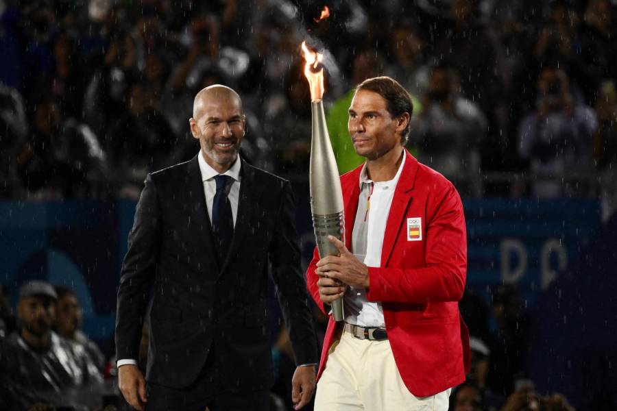 Zinedine Zidane y Rafa Nadal, dos leyendas del deporte