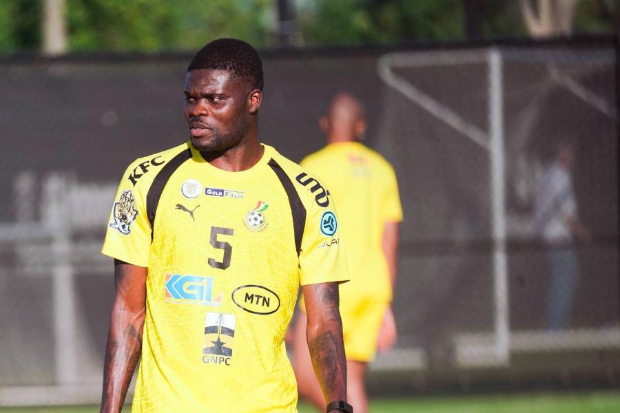 El ghanés Thomas Partey que no pudo ingresar a Canadá.