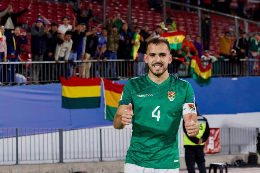 Luis Haquín es el capitán de la selección boliviana