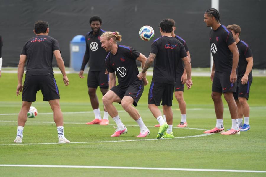 Entrenamiento de Estados Unidos, en Seattle.