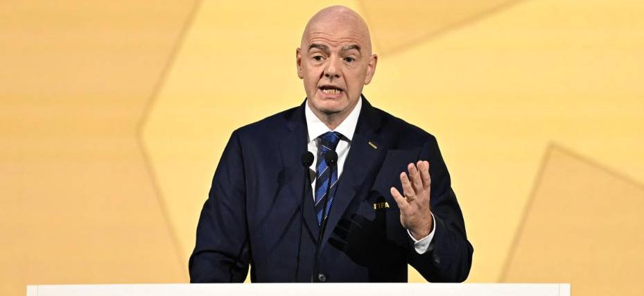 El presidente de la FIFA Gianni Infantino.