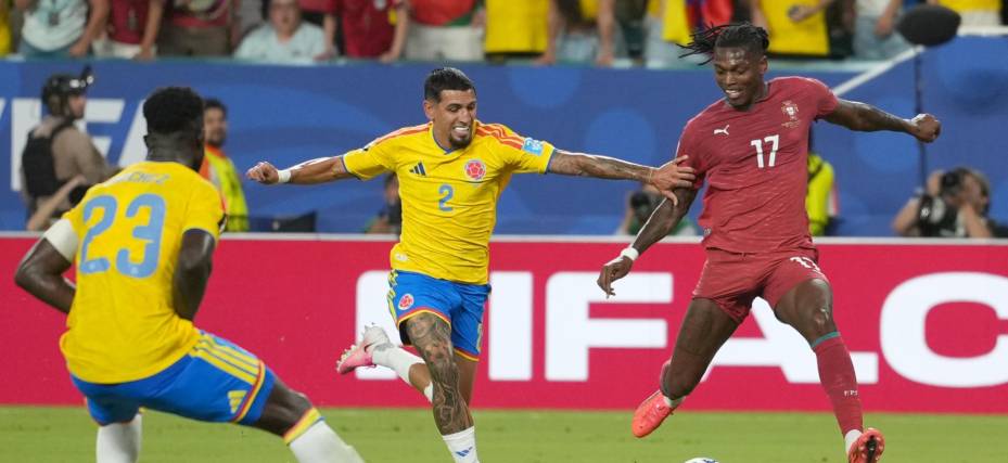 Incidencia del juego entre Colombia y Portugal. 