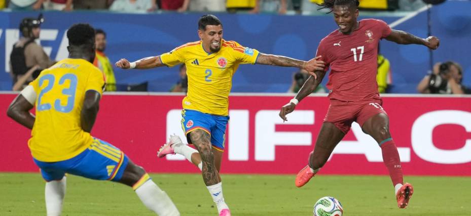 Incidencia del juego entre Colombia y Portugal. 