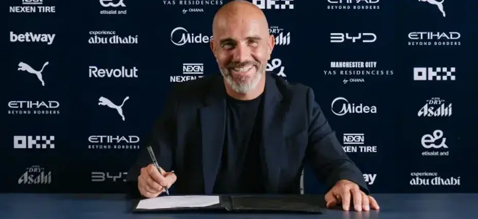 Enzo Maresca, nuevo entrenador del Manchester City.
