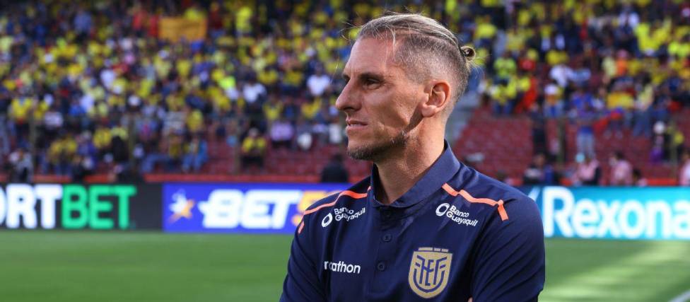 El entrenador argentino Sebastián Beccacece.