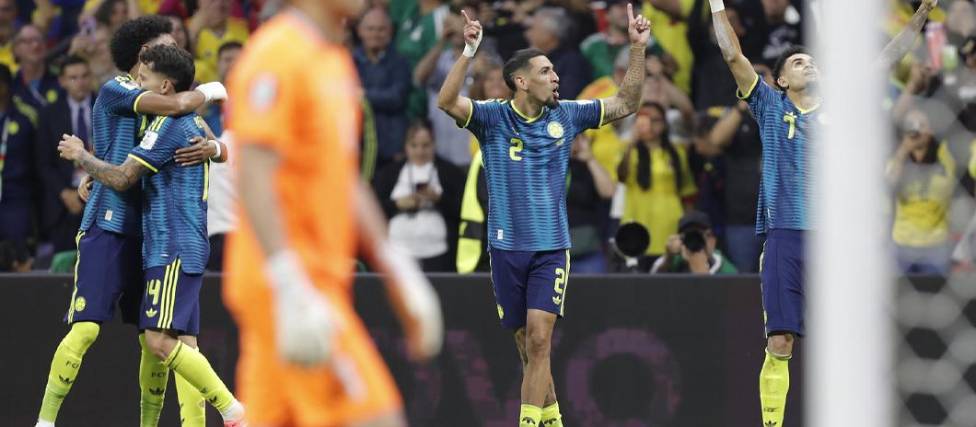 El equipo colombiano logró una victoria por 3-1 gracias a los goles de Muñoz y Luis Díaz.