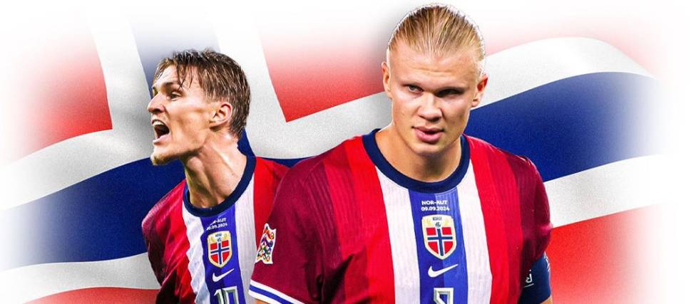 Odegaard y Haaland son las principales figuras de la selección de Noruega, que retorna a la Copa del Mundo.