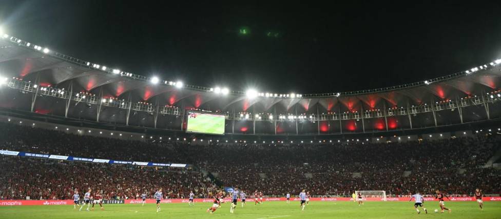 El mítico Maracaná, donde habitualmente juega de local el Flamengo y el Fluminense.
