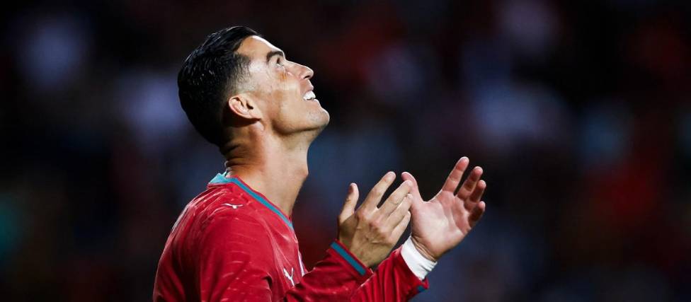 El delantero y capitán de Portugal Cristiano Ronaldo.