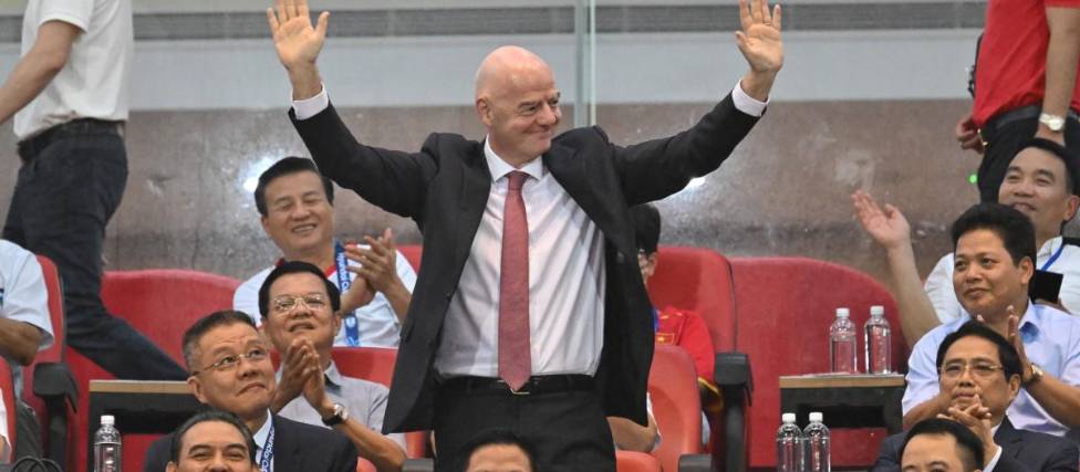 El presidente de la FIFA, Gianni Infantino, que busca su reelección.